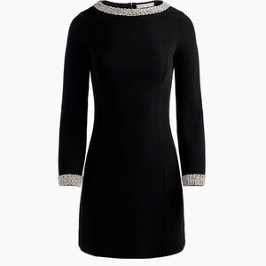 NEW….Alice + Olivia MAILYNN EMBELLISHED TRIM MINI DRESS size 12